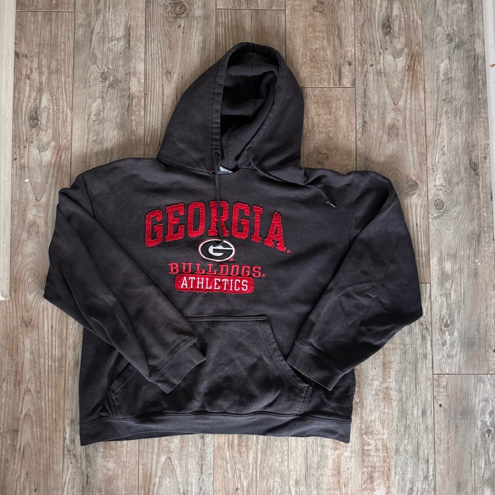 Georgia Bulldogs Athletics Black Hoodie